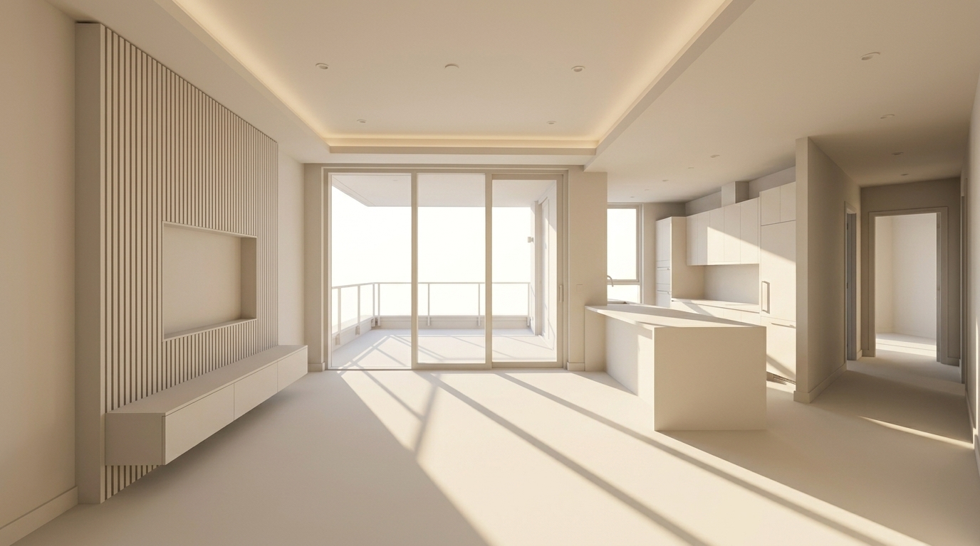 3. Modelo 3D y Volumetría Interior