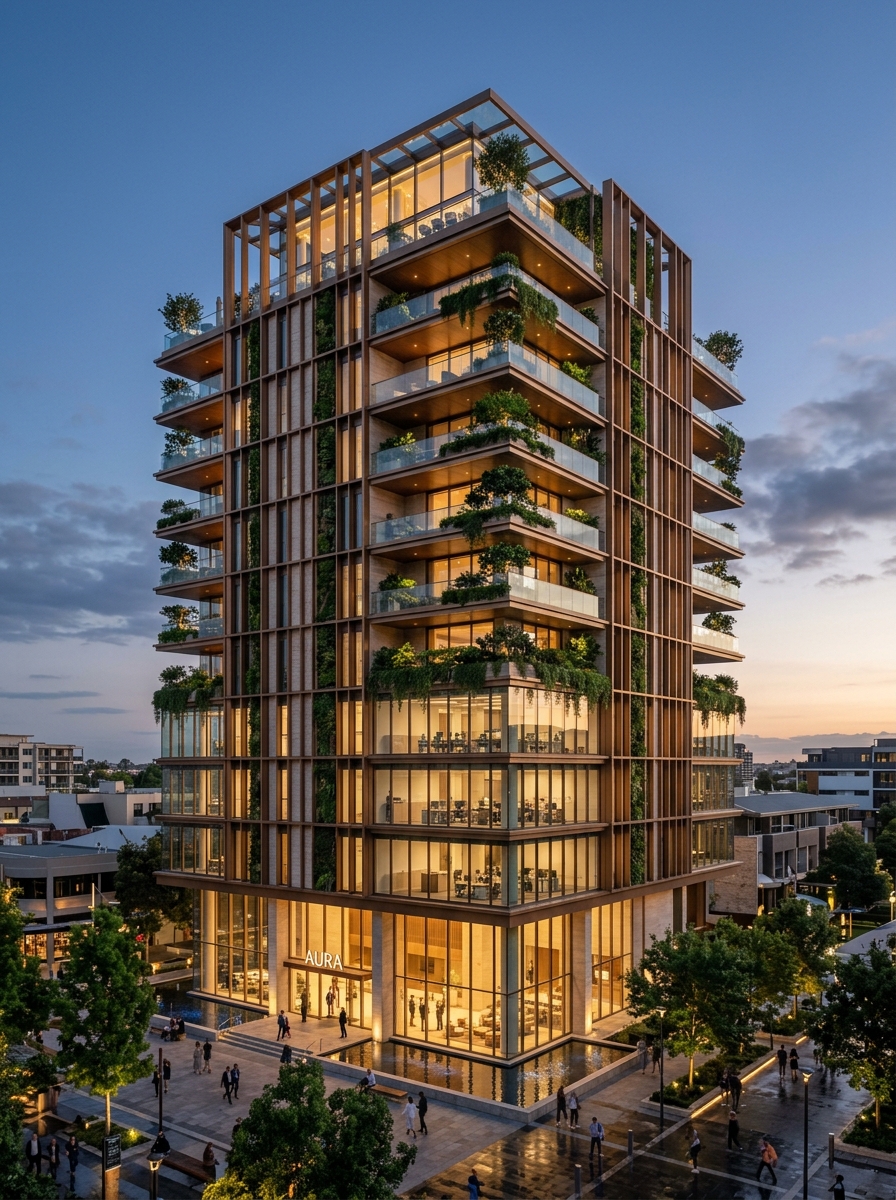 Torre AURA de 12 pisos